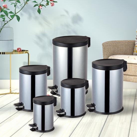 12L Stainless Steel Pedal Dustbin -GZ YUEGAO