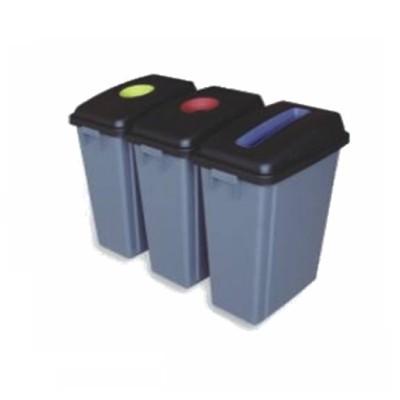 60L Classification Waste Bins Without Wheel Base