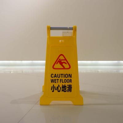 Plastic A-Shape Caution Safety Warning Sign