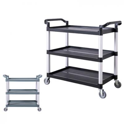 3 Shelf Plastic Multifunction Service Cart