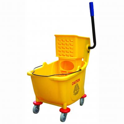 side press mop bucket