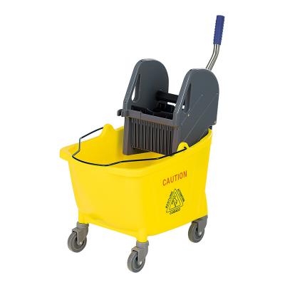 32L plastic down press mop bucket