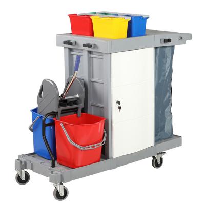 Multifunctional Janitorial Cleaning Cart