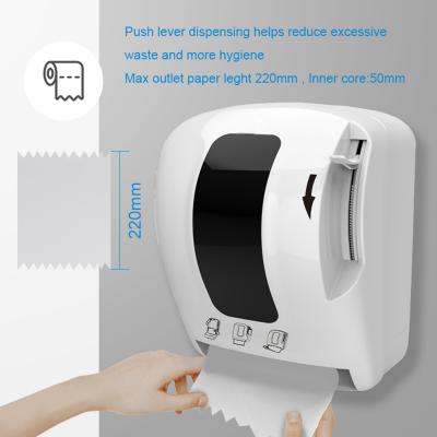 Lever Action Hand Roll Towel Paper Dispenser