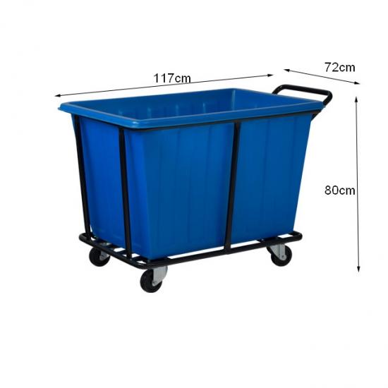 Commercial Laundry Cart On Wheels