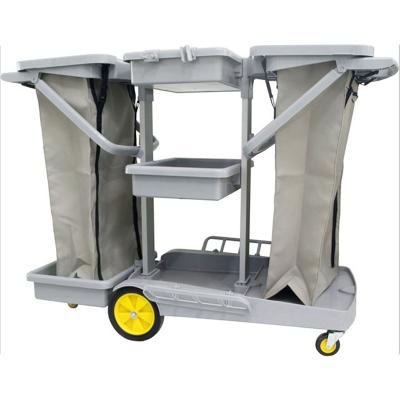 Multipurpose Restaurant Cleaning Trolley Cart