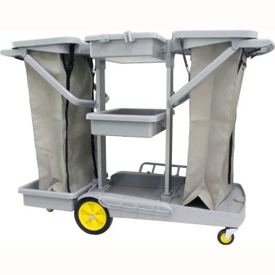 Multipurpose Restaurant Cleaning Trolley Cart -GZ YUEGAO