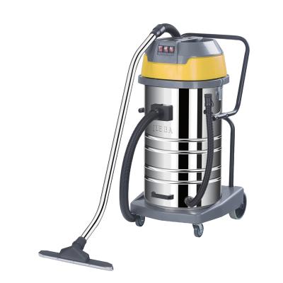 80L Industrial Stainless steel Wet/dry Vacuum Cleaner