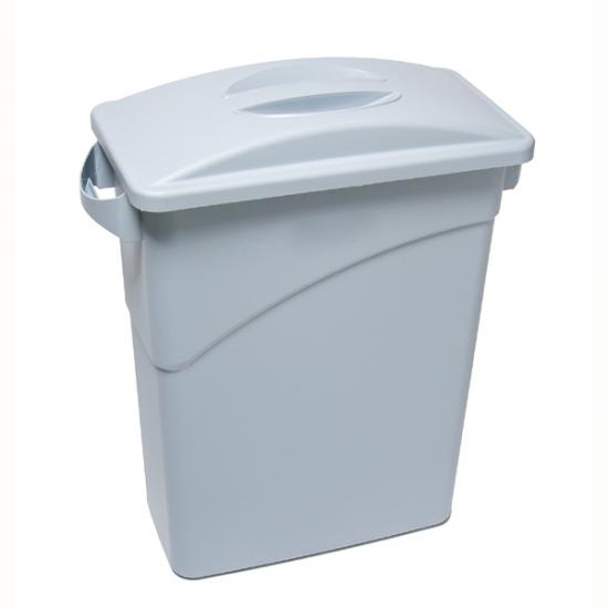 60L Plastic Dustbin With Lid