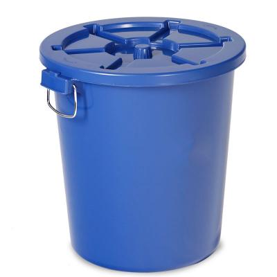  fashionable appearance design big bucket mouth convenient to throw rubbish gray colour plastic garbage waste trash bins