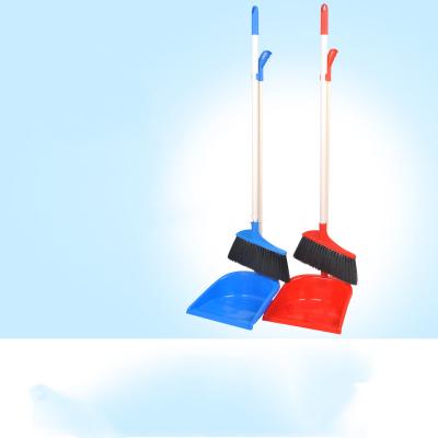 cleaning plastic dustpan broom set