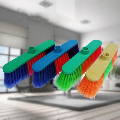  colorful  PP  cleaning dust broom head