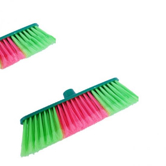 Colorful  PP  cleaning dust broom head