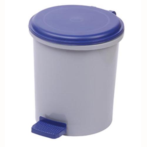 19L Plastic Round Dustbin With Pedal