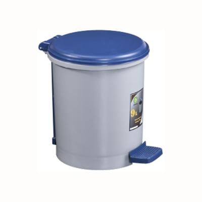 9L Plastic Room Dustbin With Pedal -GZ YUEGAO
