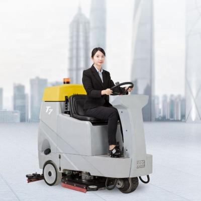 T7  Industrial Commercial Factory Cleaning Machine Floor Battery Tiles Marble Automatic Floor Scrubber