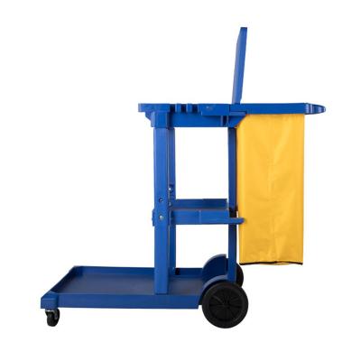 Multi-functional Janitorial Cart with cover