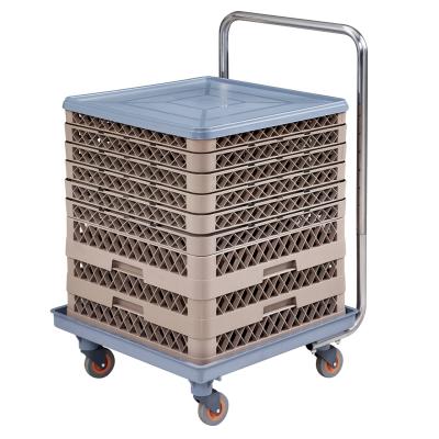 Washing Basket Trolley For Dishwasher Rack