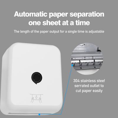 ABS Plastic Hand Tissue Dispenser for Bathroom for Home or Hotel Use Lock Feature Included