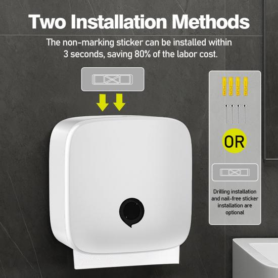 Modern V Fold Wall Mounted Paper Dispenser