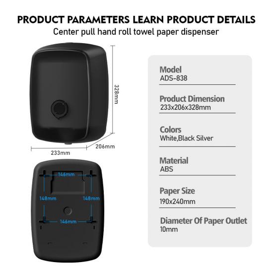 Large Roll Paper Dispenser for Bathroom Toilet